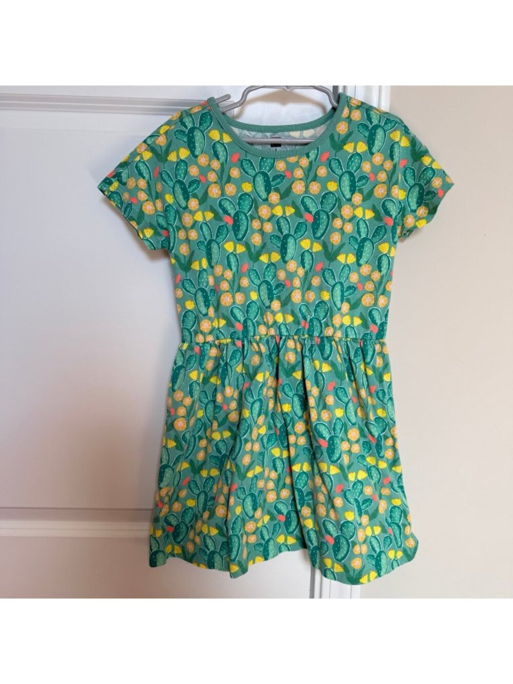 Tea Collection Girl Cactus Print Dress 7 years